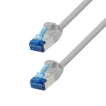 LogiLink Cat.6A Slim S/FTP LSZH Patch-kaabel, hall, 3 m, SlimLine