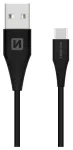 Swissten USB-A to USB-C 3.1 Gen 1 kaabel 1,5 m must