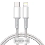 Baseus CATLGD-02 Lightning-kaabel 1 m Valge
