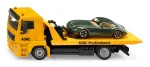 Automudelite komplekt Siku MAN avariiauto ADAC, eelmonteeritud 1:55 m&otilde;&otilde;tkavas, 58&times;170&times;57 mm