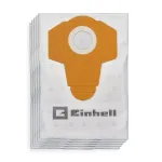 Einhell 2351195 Tolmukottide komplekt mudelitele TE-VC 2340 SA, TE-VC 2230 SA, TC-VC 1930 SA, TC-VC 1930 S, 40 L, valge/kollane, 5 tk