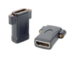 EXSYS EX-49304 paneelile kinnitatav DisplayPort emane-emanale adapter, kruvitav, 8K 60Hz