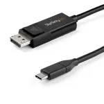 StarTech.com 1 m USB-C&ndash;DisplayPort 1.4 kaabel 8K 60 Hz/4K &ndash; kahesuunaline DP&ndash;USB-C v&otilde;i USB-C&ndash;DP p&ouml;&ouml;ratav video adapterkaabel &ndash; HBR3/HDR/DSC &ndash; USB USB-C/Thunderbolti monitorikaabel
