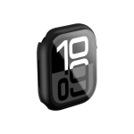 AmazingThing Radix Glass kaitse&uuml;mbris Apple Watch 42 mm jaoks, karastatud klaas, must