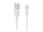USB-kaabel Belkin CAB001BT2MWH 2m USB A to USB C valge