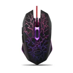 Esperanza MX211 LIGHTNING - Hiir - USB - Hiiri - Optiline - 6 nuppu - Must