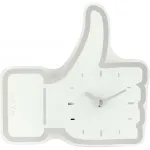 NeXtime kell 5185wi Mini Thumbs Up, 20,5x21 cm, sein, valge/h&otilde;bedane