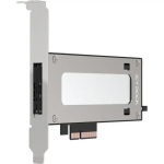 PCIe NVMe M.2 adapterkaart Icy Dock MB840M5P-B, must/h&otilde;bedane