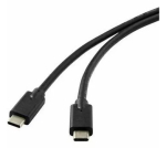 Microconnect DOCKUSB3.2CC1 USB-kaabel USB 3.2 Gen 2 (3.1 Gen 2) 1 m USB-C Must