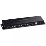 Liidese kaardi adapter RS-232 Trendnet TU-S4 USB t&uuml;&uuml;p-B emane must