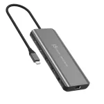 j5create JCD398 USB-C&reg; Dual 4K HDMI&trade; 10Gbps Mini Dock, Must