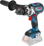 Bosch GSB 18V-110 C Professional akutrell-kruvikeeraja l&ouml;&ouml;kfunktsiooniga, 18 V, 110 N&middot;m, 480/2100 p/min, 31500 l&ouml;&ouml;ki/min, 13 mm padrun, Solo (ilma akuta), L-BOXX