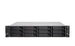 QNAP TS-H1886XU-RP-R2 NAS Rack (3U) Intel&reg; Xeon&reg; D D-1622 32 GB DDR4 0 TB QuTS hero Black, Hall