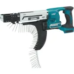 Makita DFR750Z 18V juhtmeta automaatse etteandega kruvikeeraja, ainult korpus