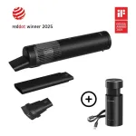 Zwilling XTEND 1030462 juhtmevaba tolmuimeja alustuskomplekt akuga, must