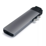 Satechi Type-C Pro Hub, 4K HDMI koos Ethernetiga, space gray (ST-TCPHEM)