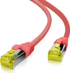 V&otilde;rgukaabel Helos 338723 RJ-45 Cat6a 7 m Punane Kollane