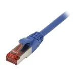 patch-kaabel RJ45 - CAT6 250Mhz - 3m sinine - S-STP(S/FTP) - TPE/LSZH(Superflex) - Synergy 21 -