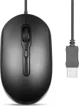 Perixx PERIMICE-222UB optiline hiir, vaikne, 4 nuppu, 1200/1600/2000 DPI, USB-A, must