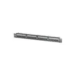 ROLINE Cat.5e 48,30cm (19)-Paneel, 24 porti, UTP, must (26.11.0349)