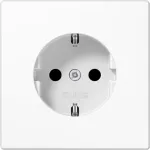 Pistikupesa (Schutzkontakt) Jung LS 990 / LS design LS plus, mudel LS520KIWW, alpi valge
