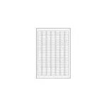 Avery Zweckform Avery - eemaldatav liim - 25,4 x 10 mm 4725 silt(i) (25 lehte x 189)