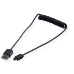 ROLINE USB 2.0 keerdkaabel - A - Micro B - ST/ST 1,0 m - Varjestatud - USB 2.0 Type Micro B - 1 mm - keerd (11.02.8317)