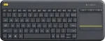 Logitech K400 Plus Tv - Mini - Juhtmevaba - RF-juhtmevaba - QWERTY - Must