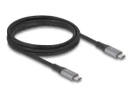 USB-kaabel DeLOCK 81192 USB4 Gen 2x2 2m USB C Must Hall