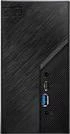 ASRock baas-seade miniarvuti DeskMini B860 must &mdash; HDMI, DisplayPort, Thunderbolt 4, DDR5 tugi