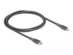 Andme- ja laadimiskaabel USB USB-C &ndash; Lightning DeLOCK 86631