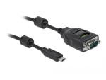 USB USB-C jadaliidese DB9-adapter DeLOCK 90414