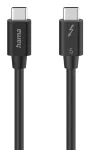 Hama USB-C Thunderbolt 5 kaabel 80 Gbit/s, 5 A, 240 W, 8K, 1 m