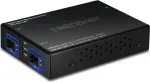 TRENDnet TO Dual SFP FIBER - muundur - fiiberoptiline (LWL) (TFC-G21SFP)