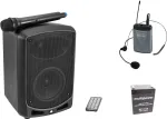 Juhtmevaba mikrofoni komplekt Omnitronic WAMS-65BT peakomplekti ja laetava akuga