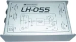 Passiivne DI-boks Omnitronic LH-055 1-kanaliga &mdash; passiivne otseboks instrumendi-/liinisignaali jaoks, 1 sisend, tasakaalustatud XLR-v&auml;ljund