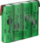 Goobay 4x AA (Mignon) - 2100 mAh, roheline - joote&uuml;hendus (Z), nikkel-metallh&uuml;driidaku (NiMH), 4,8 V (55580)