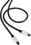 SpeaKa Professional Toslink digitaalse heli &uuml;henduskaabel [1x Toslink pistik (ODT) - 1x Toslink pistik (ODT)] 1,50 m must SuperSoft &uuml;mbris SpeaKa Professional (SP-7870568)