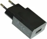 Toiteadapter Doro HKC0055010-3A USB-laadija 1 A, must, originaal