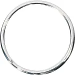 WEDO 2623016 v&otilde;tmer&otilde;ngad, metallist, l&auml;bim&otilde;&otilde;t 16 mm, h&otilde;bedased, 100 tk pakis
