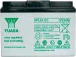 Suletud AGM-aku Yuasa NPL24-12 12V 24Ah M5-klemmiga