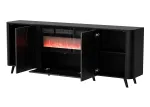 Kummut Cama Meble Volare 200 x 39 x 75 cm, must / San Sebastian, puitlaastplaat