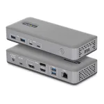 StarTech.com 199UE-USBC-DOCK s&uuml;learvuti dokk/pordireplikaator Juhtmega USB 3.2 Gen 2 (3.1 Gen 2) USB-C Hall