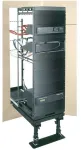 Middle Atlantic Products AX-SXR, 31 tolli x 20 tolli, 43U seinale kinnitatav riiul Must