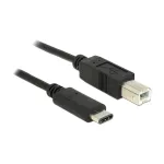 DeLOCK USB-kaabel 0,5 m USB2.0-C/USB2.0-B must