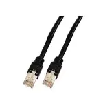 EFB Elektronik 3m RJ-45 Cat5e v&otilde;rgukaabel, must
