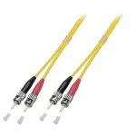 Fiiberoptiline kaabel EFB Elektronik O2003.15 15 m 2x ST I-V(ZN) H kollane