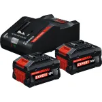 Bosch Expert Starter Set 18V, 2x ProCORE18V 8.0Ah akut + GAL 18V-160 C laadija, must, AMPShare Alliance