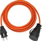 Brennenstuhl 1169960 BREMAXX v&auml;litingimuste pikendusjuhe, 5 m, IP44, oranž/must