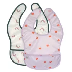 Lassig veekindel p&otilde;lleseelikute komplekt 6m+ Happy Rascals Heart Lavender